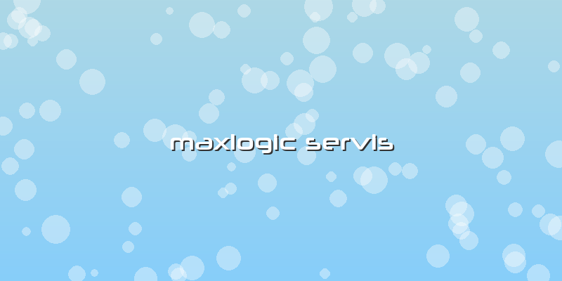Maxlogic Servis