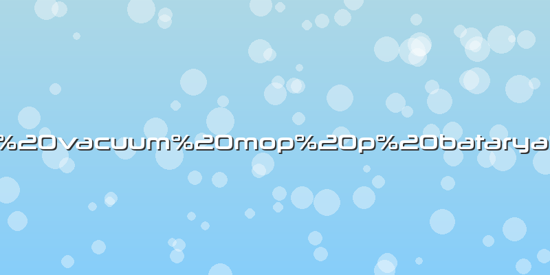 Mi robot vacuum mop p batarya değişimi