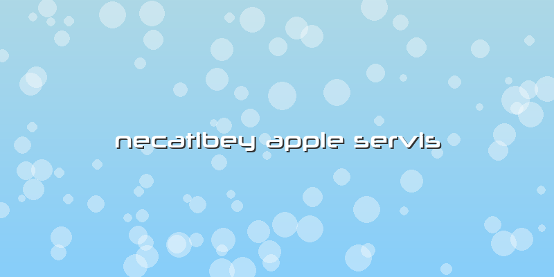 Necatibey Apple Servis
