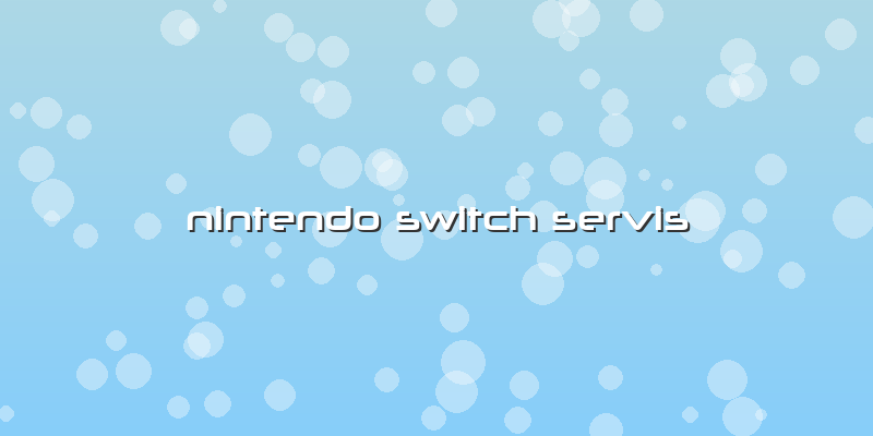 Nintendo Switch Servis