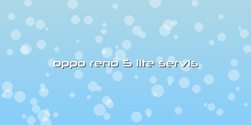 Oppo Reno 5 Lite Servis