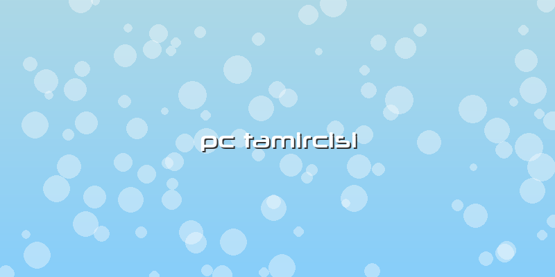 Pc Tamircisi
