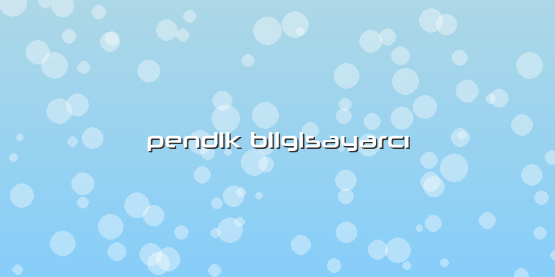Pendik Bilgisayarcı