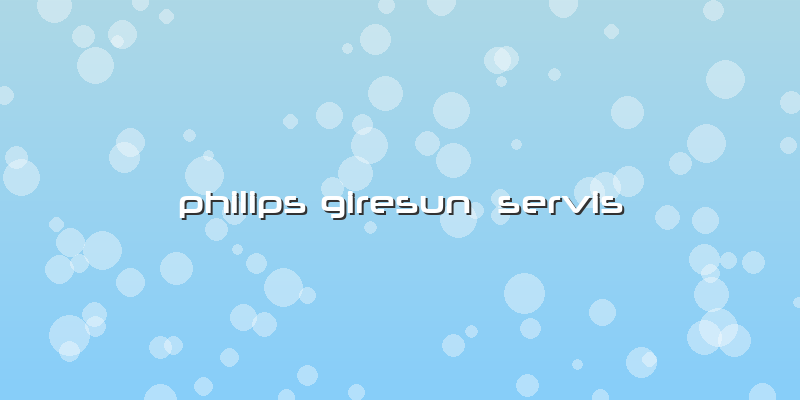 Philips Giresun  Servis
