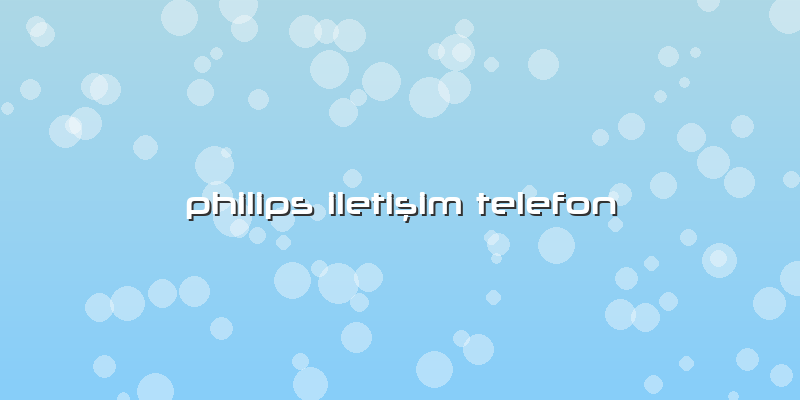 Philips Iletişim Telefon