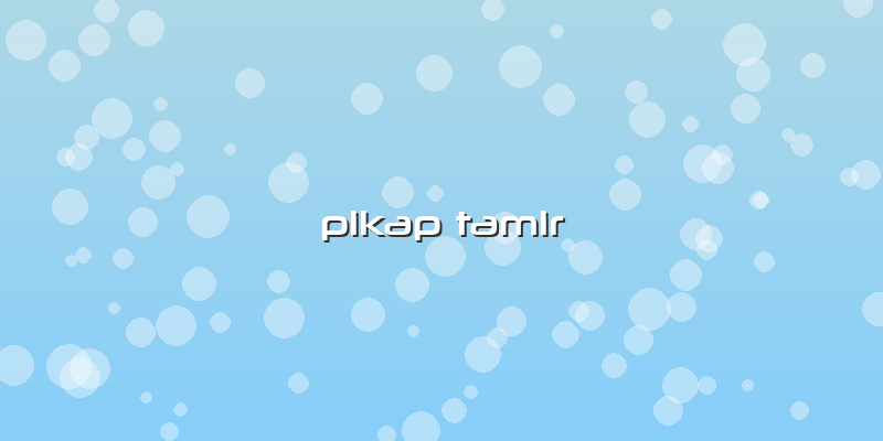 Pikap Tamir