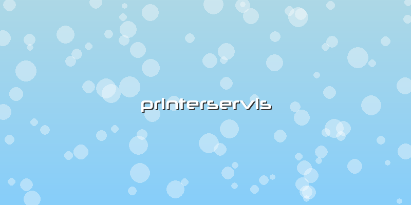 Printerservis