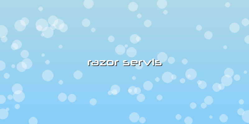 Razor Servis