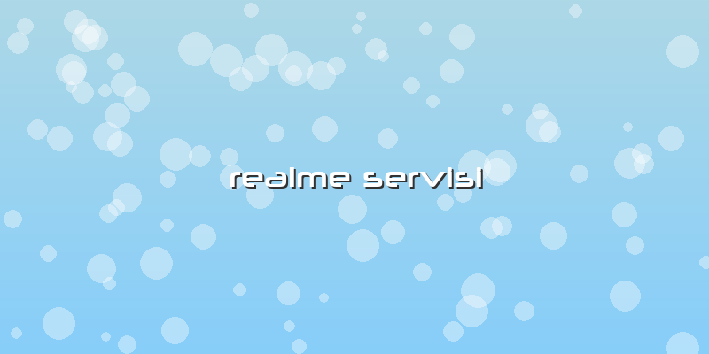Realme Servisi
