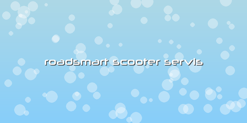 Roadsmart Scooter Servis