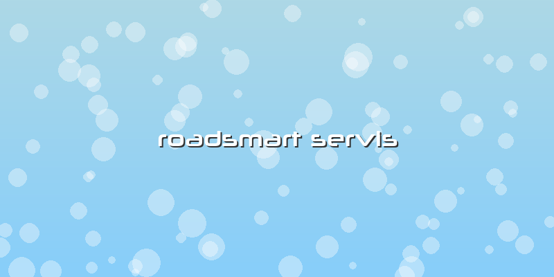 Roadsmart Servis
