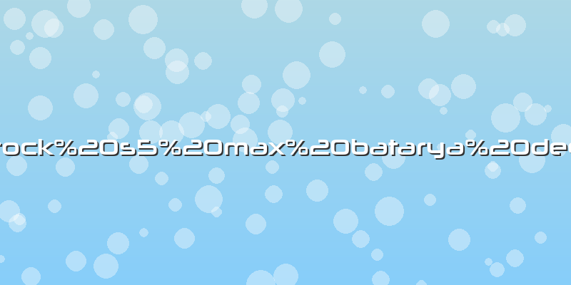 Roborock s5 max batarya değişimi