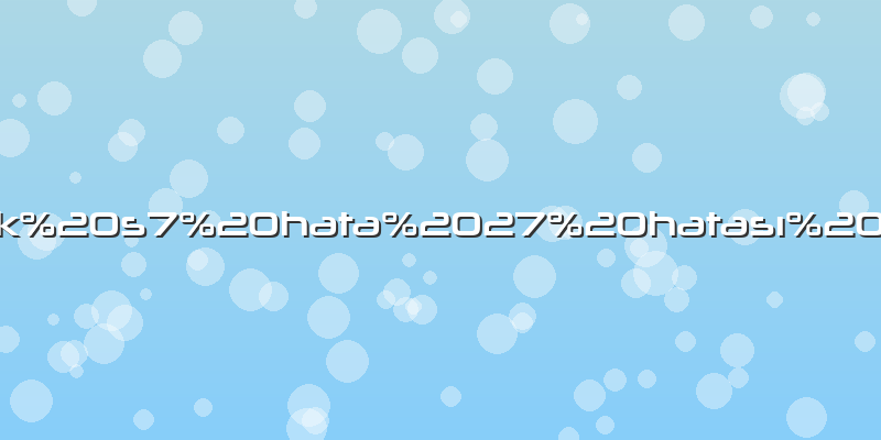 Roborock s7 hata 27 hatası çözümü