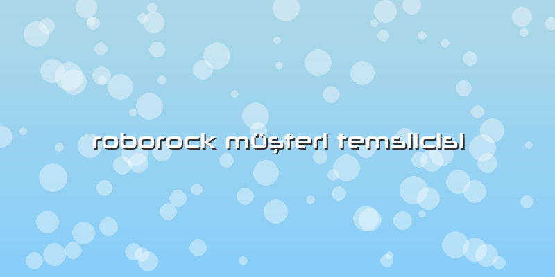 Roborock Müşteri Temsilcisi