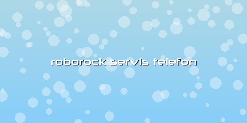 Roborock Servis Telefon