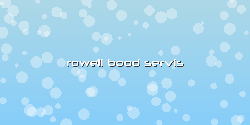 Rowell Bood Servis