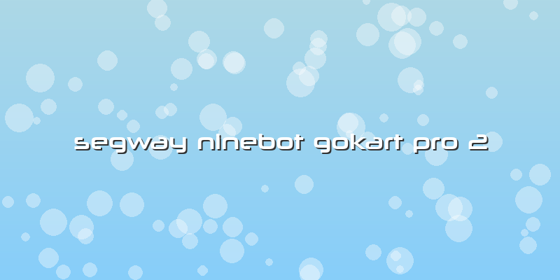 Segway Ninebot Gokart Pro 2