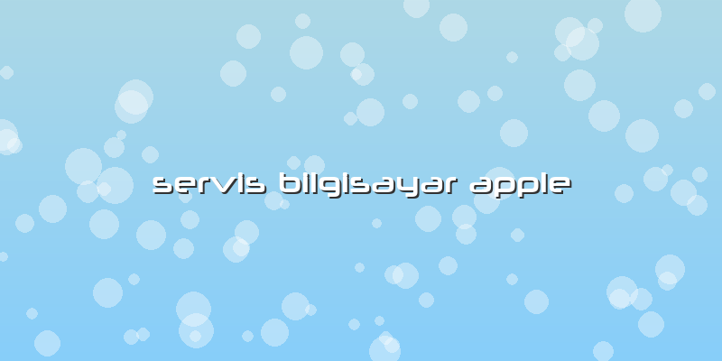 Servis Bilgisayar Apple