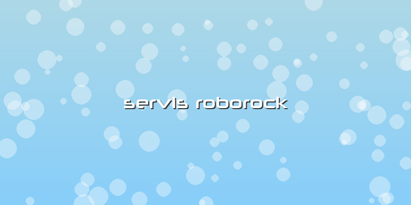 Servis Roborock