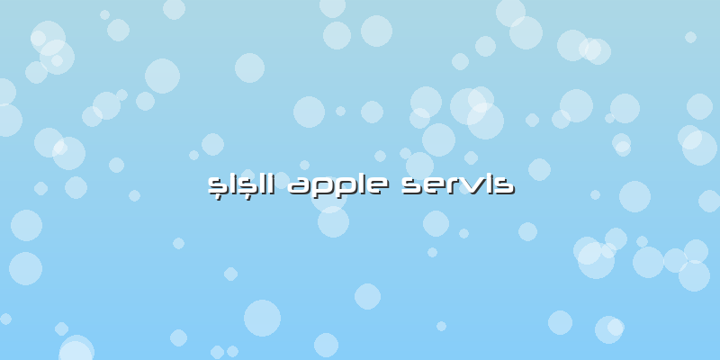 şişli Apple Servis