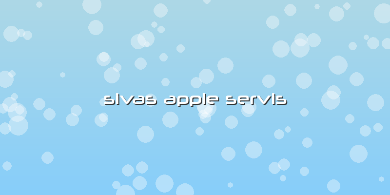 Sivas Apple Servis