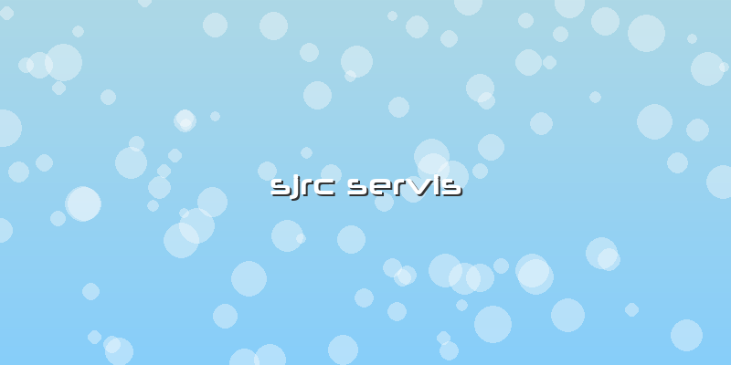 Sjrc Servis