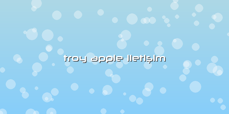 Apple İletişim