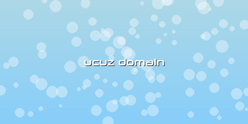 Ucuz Domain
