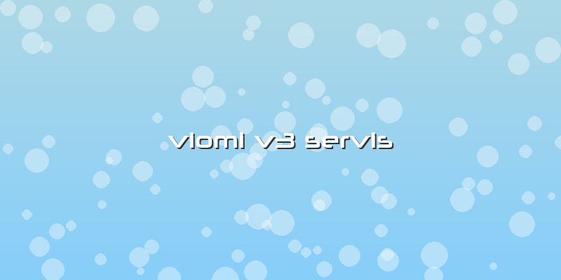 Viomi V3  Servis