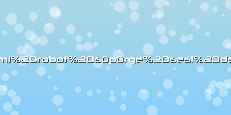 Xiaomi robot süpürge sesi değişti