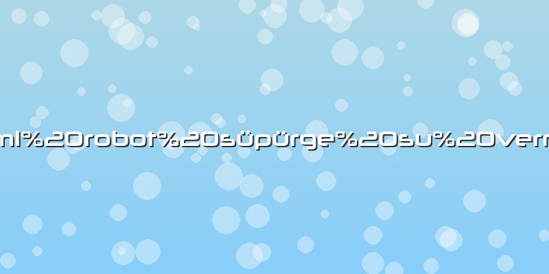 Xiaomi robot süpürge su vermiyor