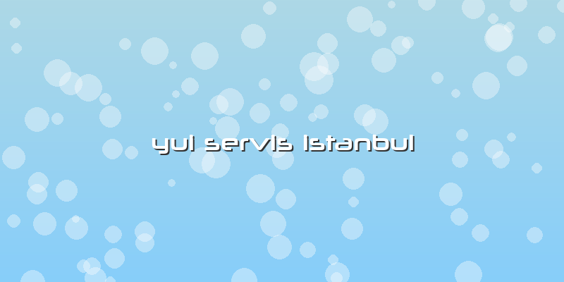 Yui Servis Istanbul