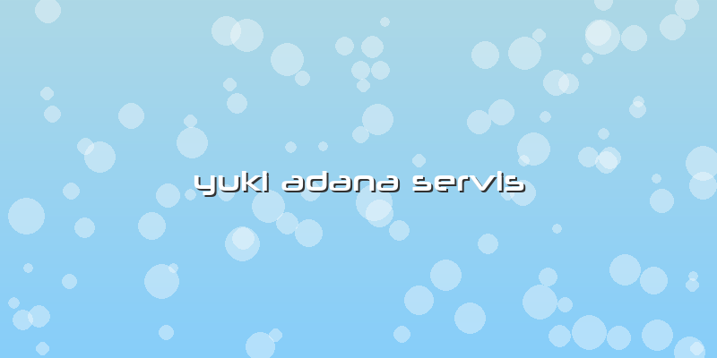 Yuki Adana Servis